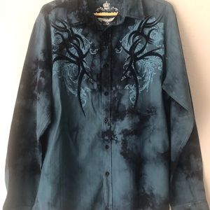 Men’s large helix western shirt